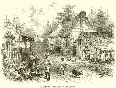 En slavby i Alabama av English School