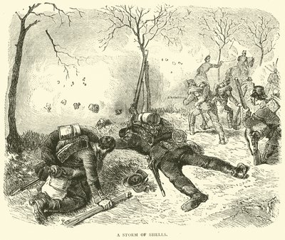 En storm av snäckskal, januari 1871 av English School