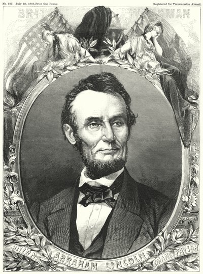 Abraham Lincoln (gravyr) av English School