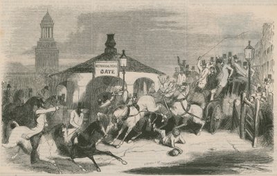 Olycka vid Kennington Gate av English School
