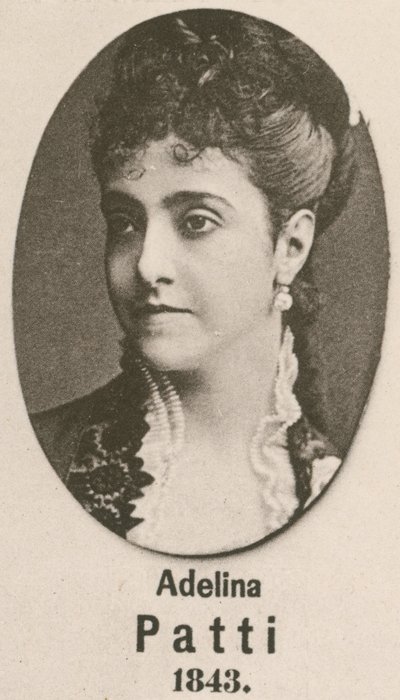Adelina Patti (gravyr) av English School