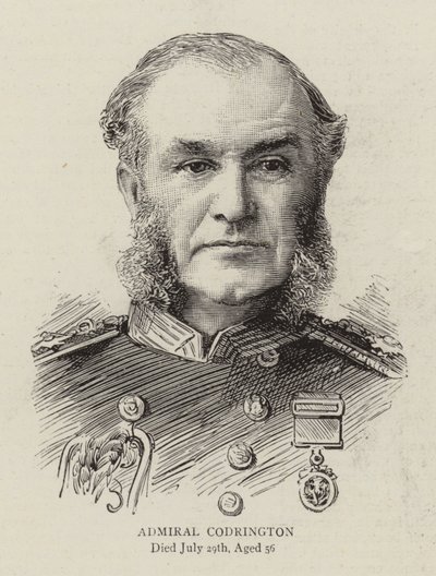 Amiral Codrington (gravyr) av English School