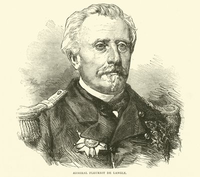 Amiral Fleuriot de Langle, november 1870 av English School