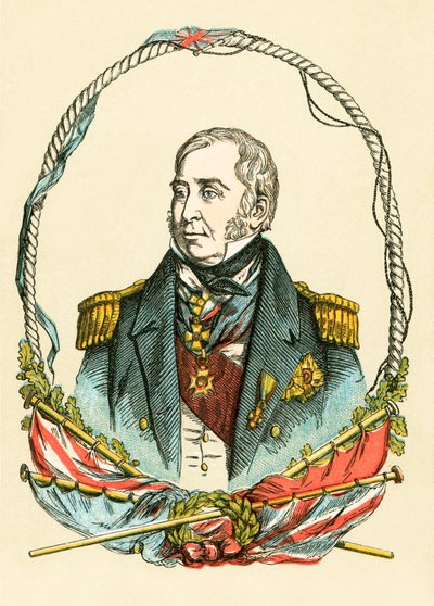 Amiral Sir Charles Napier av English School