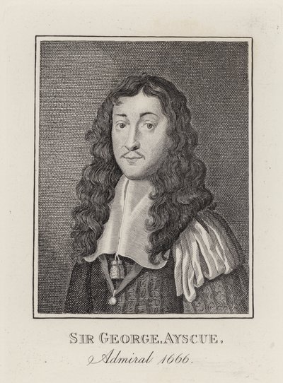 Amiral Sir George Ayscue (gravyr) av English School