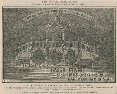 Annons för H Jones & Co, 6 Rose Street, King Street, Covent Garden av English School