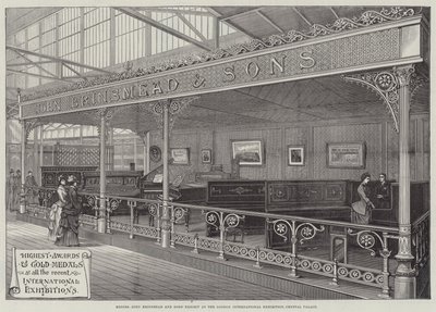 Annons, John Brinsmead and Sons (gravyr) av English School
