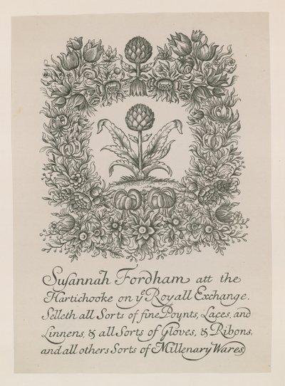 Werbung für Susannah Fordham von English School