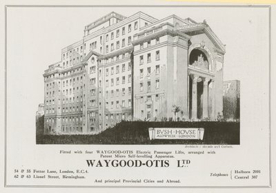 Annons för Waygood-Otis Limited av English School