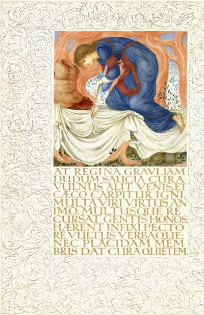 Aeneas and the Sibyll of Caumae, 1874-c.1919 av English School