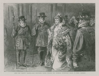 Efter Hennes Majestäts salongen av English School