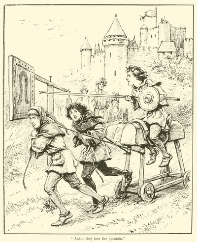 "Återigen möter de kvintänen" (gravyr) av English School