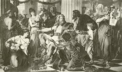 Alaric i Aten (gravyr) av English School