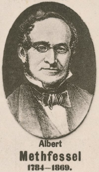 Albert Methfessel (gravyr) av English School
