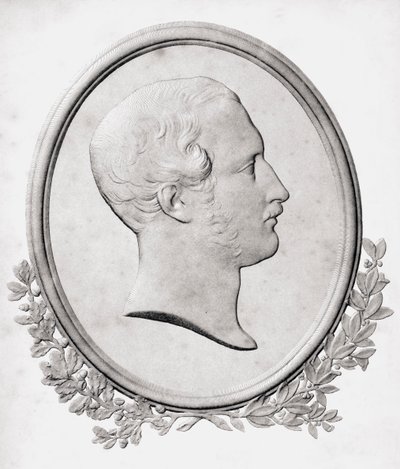 Albert, Prince Consort of Great Britain and Ireland, graverad av C. Chabot, från 