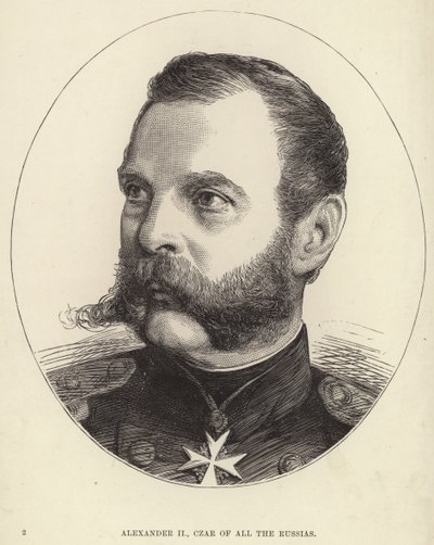 Alexander II av Ryssland av English School