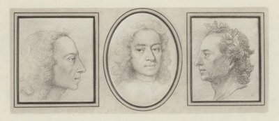 Alexander Pope (litho) av English School