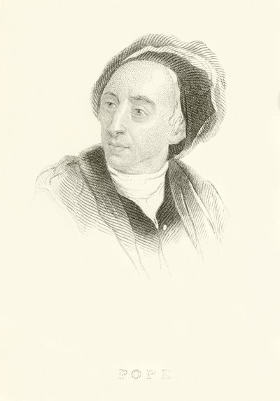 Alexander Pope av English School