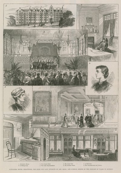 Alexandra House, Kensington av English School