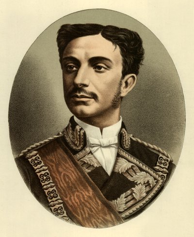 Alfonso XII - kung av Spanien av English School