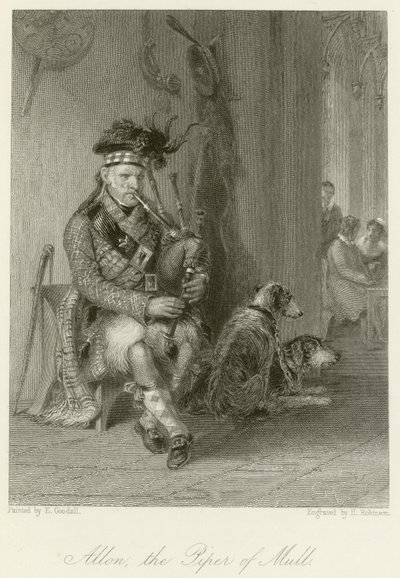 Allon, Piper of Mull av English School