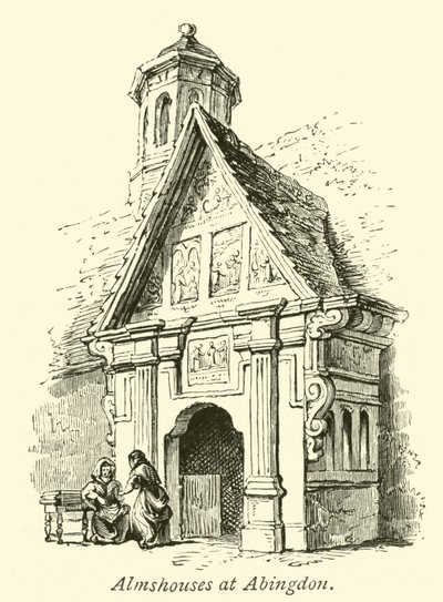 Almshus i Abingdon av English School
