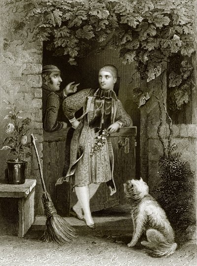 Altenburg tjej av English School