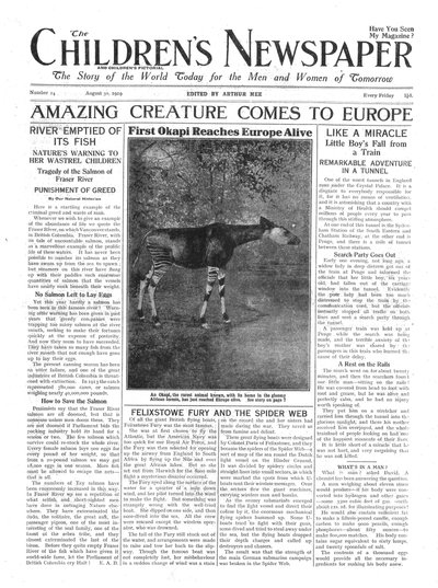 Amazing Creature Comes to Europe, förstasidan av 