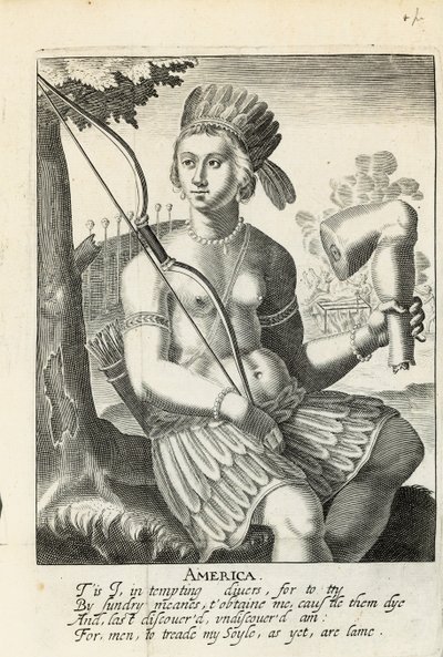 America Painted to the Life: The True History of the Spanjors Proceedings in the Conquests of the Indians, av Sir Ferdinando Gorges och andra av English School