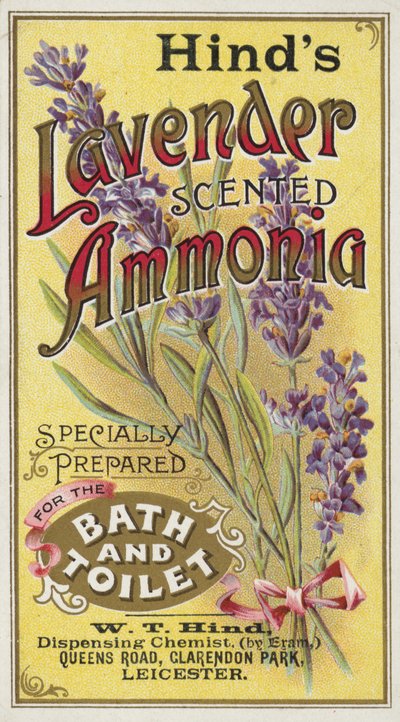 Ammoniak, lavendeldoftande av English School