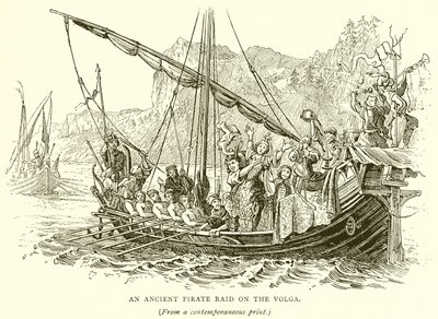 En forntida piraträd på Volga av English School
