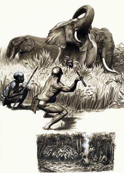 Ancient Peoples of the World: Tiny Trappers of the Jungle av English School