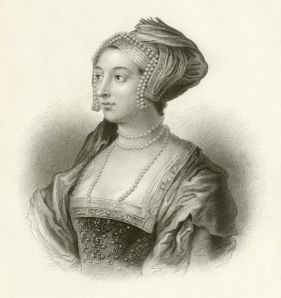 Anne Boleyn av English School