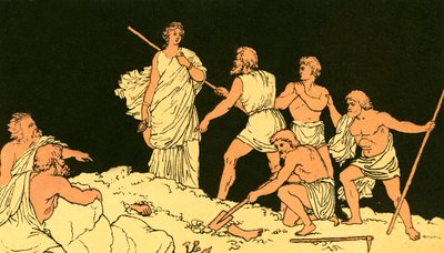 Antigone och Polynices kropp av English School
