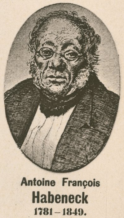 Antoine Francois Habeneck (gravyr) av English School