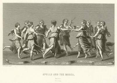 Apollon och muserna av English School