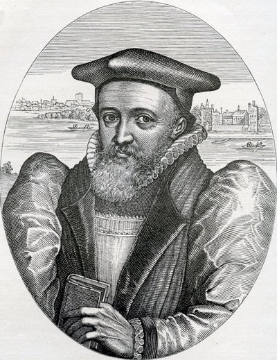 Ärkebiskop Abbot efter Simon Pass från History of the British People av English School