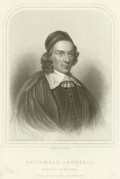Archibald Campbell, markis av Argyle av English School