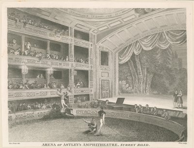 Arena av Astleys Amphitheatre, Surrey Road av English School