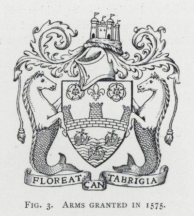 Vapen beviljade 1575 (gravyr) av English School