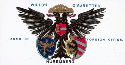 Arms of Nuremberg (chromolitho) av English School
