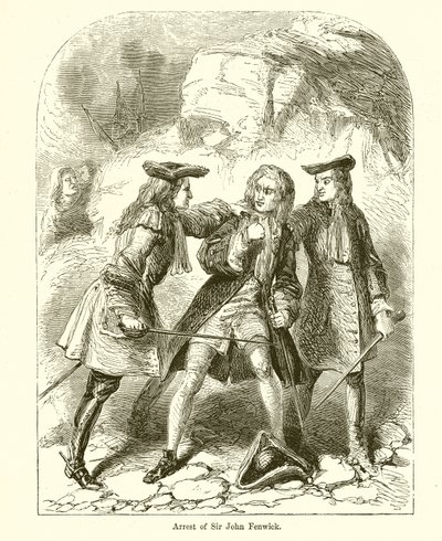 Arrestering av Sir John Fenwick av English School