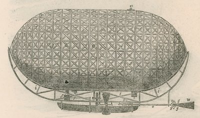 Ascent of Bells antennmaskin från Vauxhall Gardens, London av English School