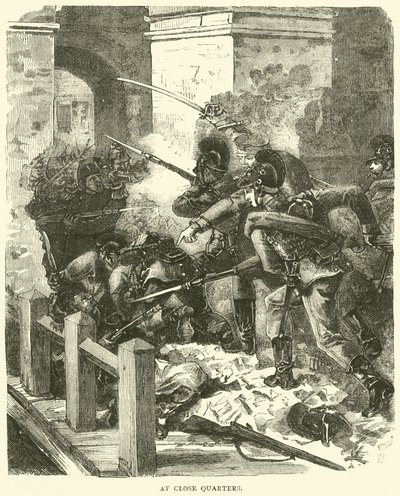 På nära håll, december 1870 av English School