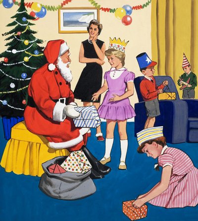 På en julfest av English School