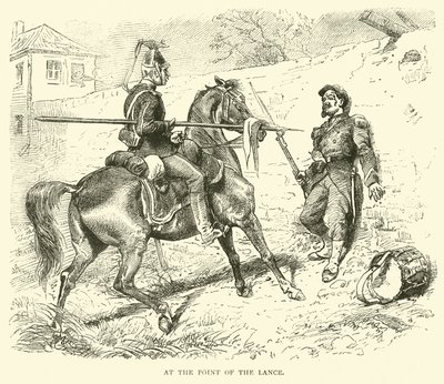 Vid punkten av lansen, september 1870 av English School