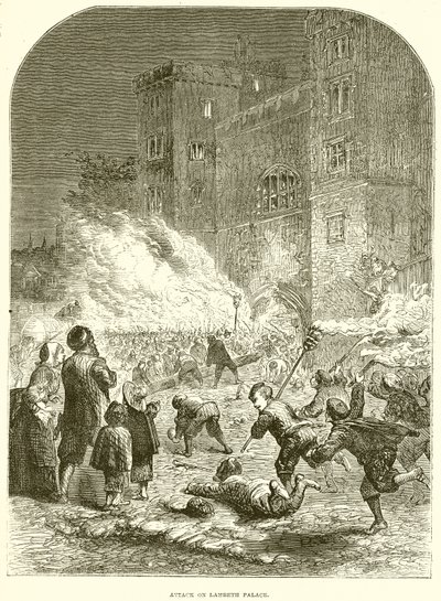 Attack mot Lambeth Palace av English School