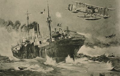 Anfall, bästa försvaret, 1914-19 av English School