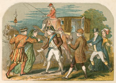 Mordförsök på George III av Margaret Nicholson av English School