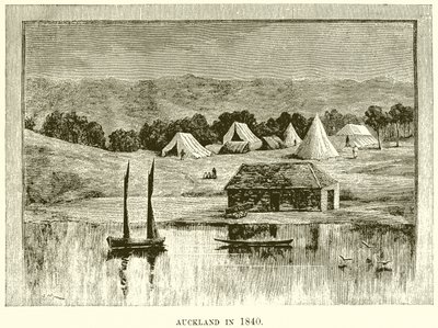 Auckland 1840 av English School